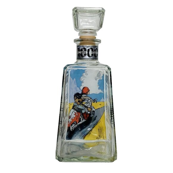 ESSENTIAL 1800 Ltd Ed EMPTY Bottle Artist LEE DEVITO - Open Road 0012/1800 EUC - Picture 3 of 7